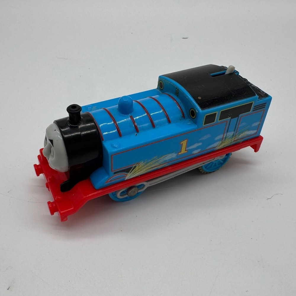 Thomas & Friends TrackMaster Motorized Thomas Engine Blue Train 2013 Working